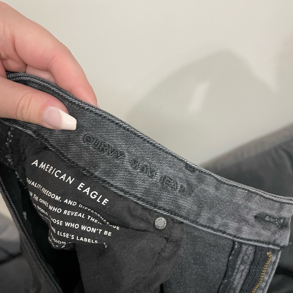AE mom jeans